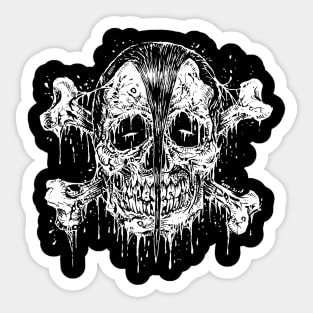 SKULL OF MISFITS Sticker